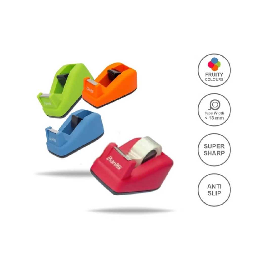 

Bantex Tape Dispenser | Tempat Isolasi Kecil