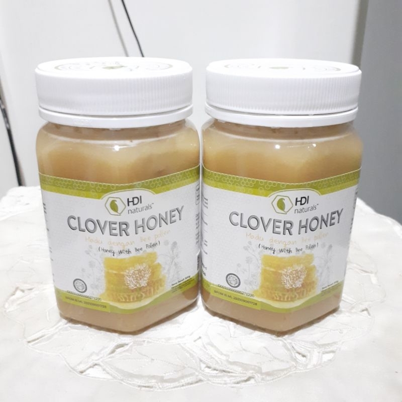 

paketan madu clover honey 1kg expired 04/2026 dijamin asli original 100% dikirimkan madunya 500gram x 2 biji ya kaka