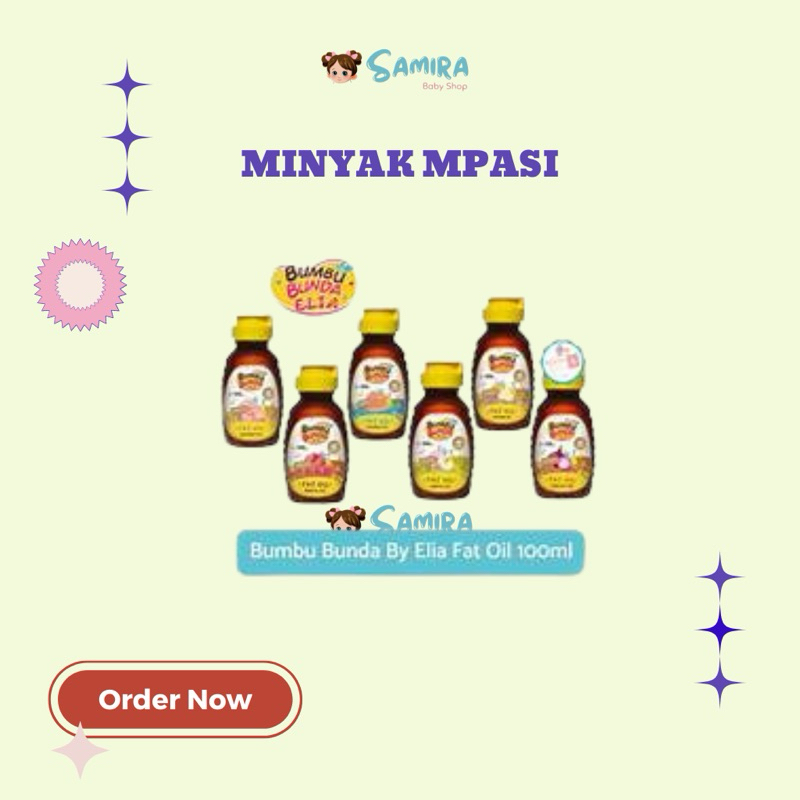 

Bumbu Bunda Elia Beef Chicken Fat Oil 100ml Minyak Bumbu Mpasi/Minyak