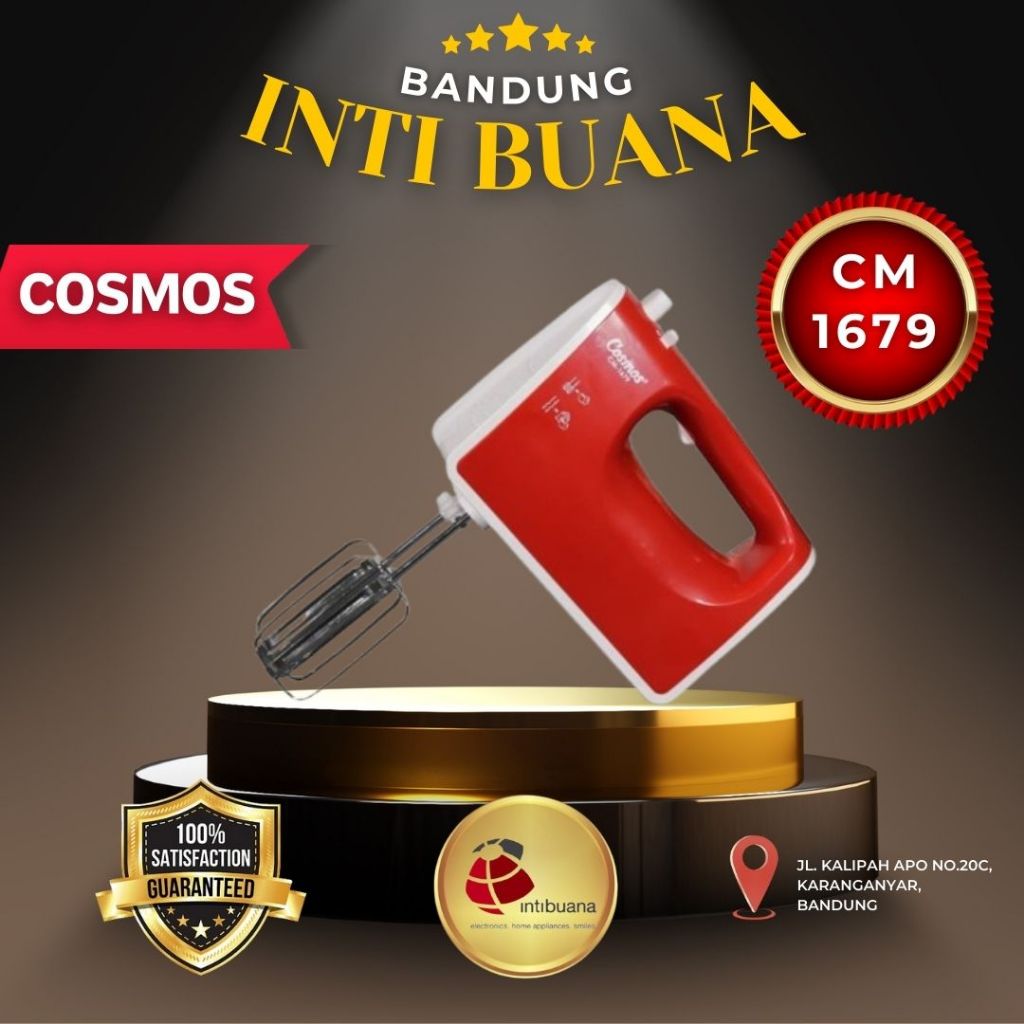 Hand Mixer Cosmos CM 1679 Mixer Tangan Cosmos Turbo Mixer Turbo