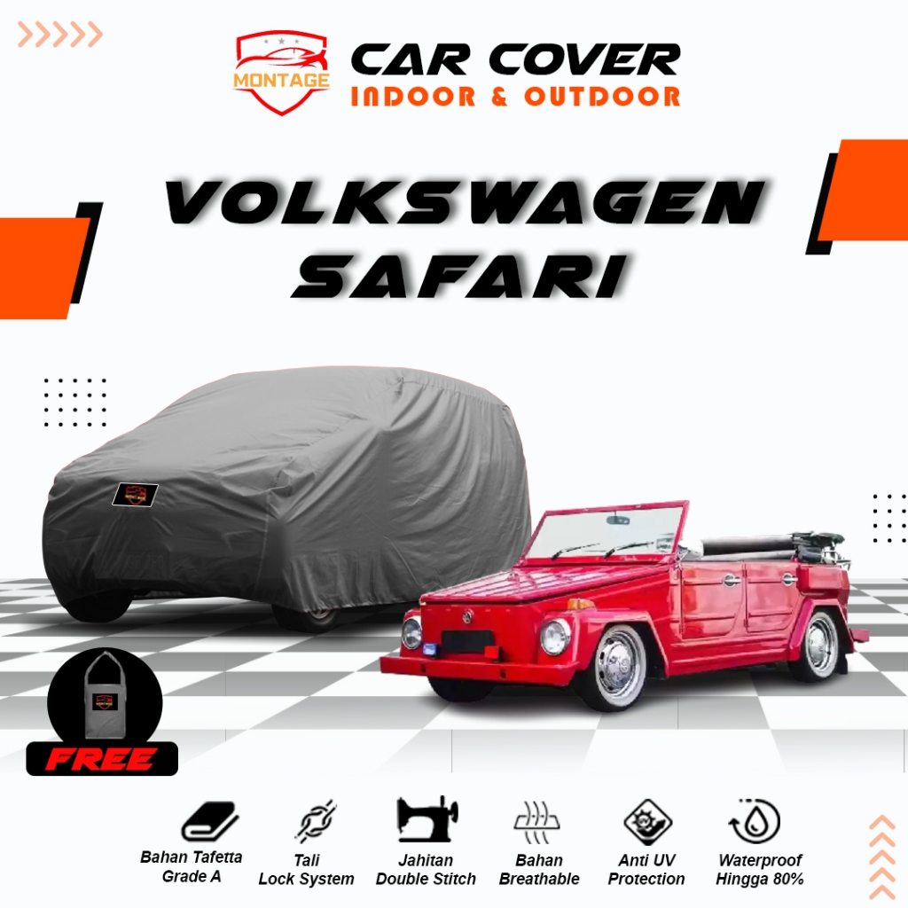 Body Cover Mobil VW Safari / Sarung Mobil VW Camat / Penutup Mantel Selimut Mobil VW Safari / Safari
