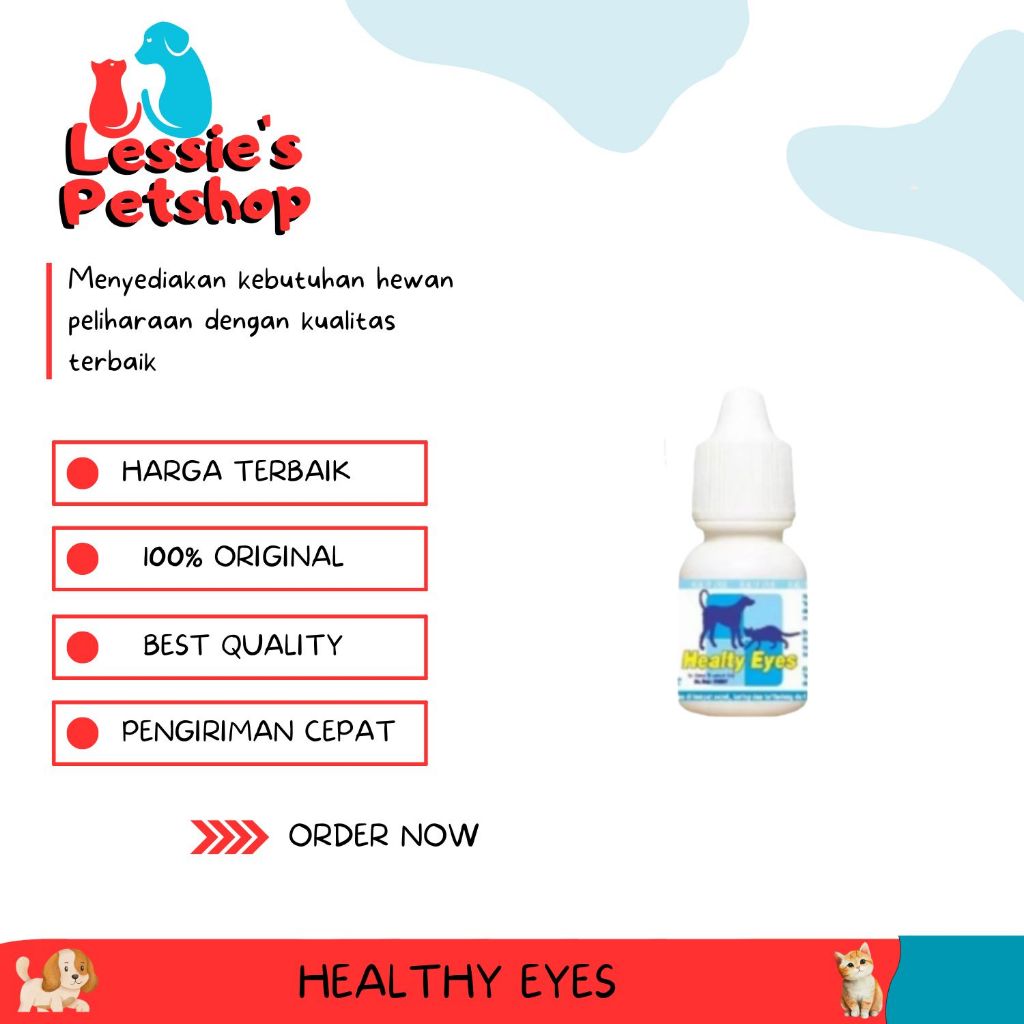 Healthy Eyes / Obat Tetes Mata Kucing & Anjing