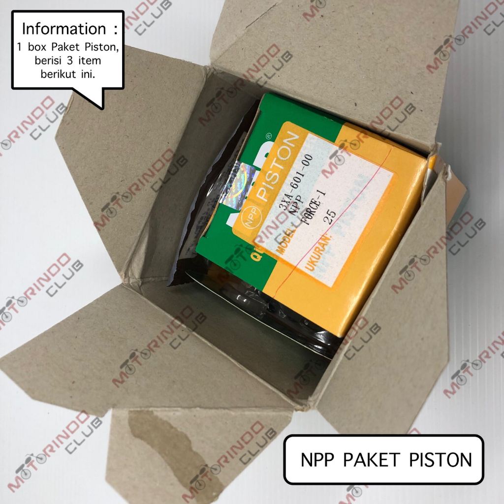 Piston Kit Mio 125 - NPP Paket Piston