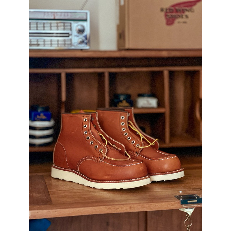 Sepatu Red Wing 875 Classic Moc Toe Oro Legacy | Authentic Original Made In USA
