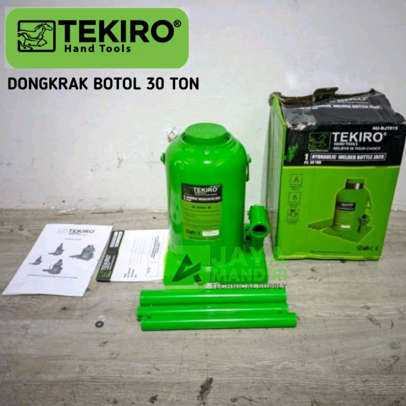 Dongkrak Botol 30 Ton TEKIRO Dongkrak Mobil Hydraulic