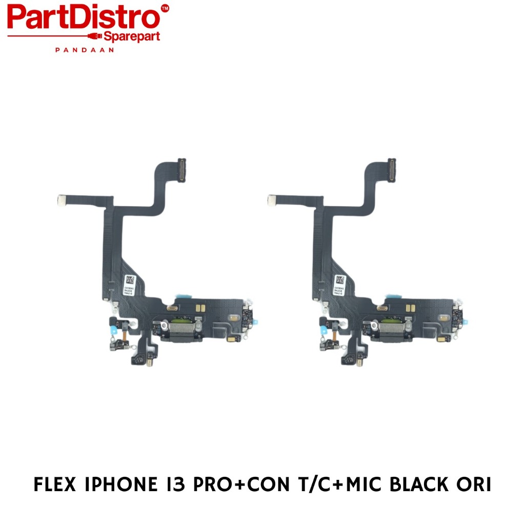 FLEXIBEL CHARGER +MIC IPHONE 13 PRO WHITE ORI