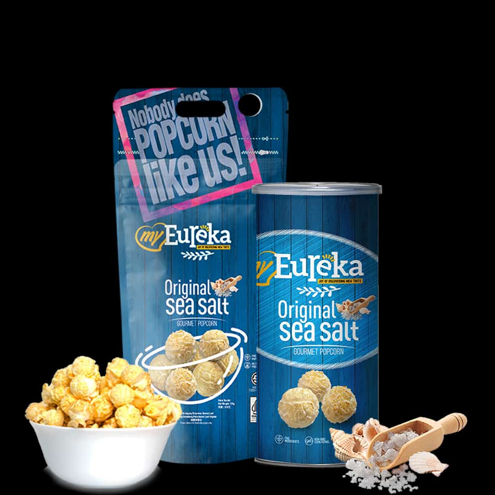 

Eureka Popcorn Original Sea Salt Flavour