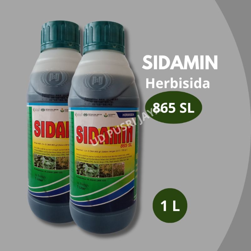 Herbisida SIDAMIN 865 SL kemasan 1 L
