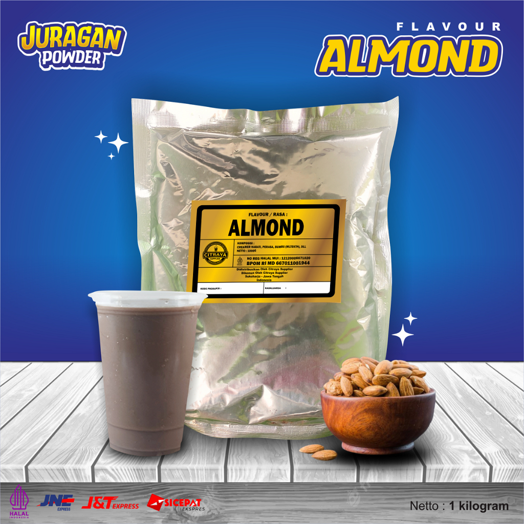 

BUBUK MINUMAN RASA ALMOND / SERBUK MINUMAN RASA ALMOND / BUBUK INSTAN ALMOND / SERBUK INSTAN ALMOND / BUBUK MINUMAN KEKINIAN RASA ALMOND / BUBUK RASA ALMOND