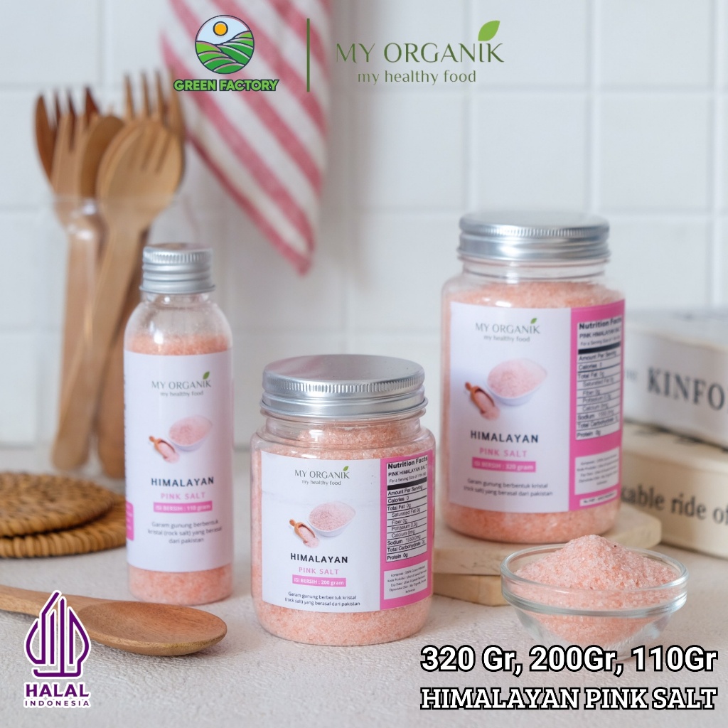 

My Organik Garam Himalaya Pink Himalayan Salt Original Premium