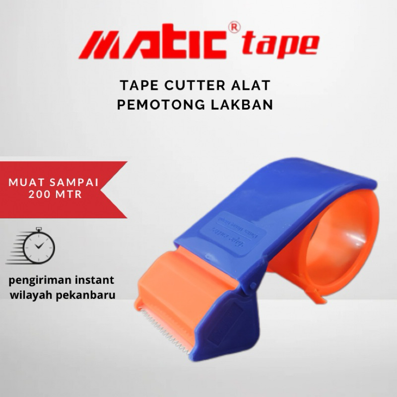 

MATIC Tape Cutter Alat Pemotong Lakban Praktis Silat Pemotong Lakban