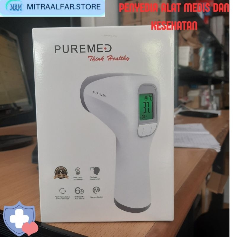 Puremed Infrared Thermometer Alat Ukur Suhu Badan Tembak