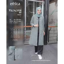 ATASAN TUNIK ETHICA MASAMI 02 GREEN