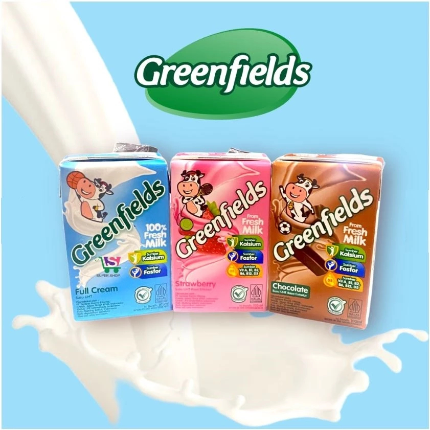 

Greenfields Susu UHT 105 ml | 100% Fresh Milk dari Greenfields