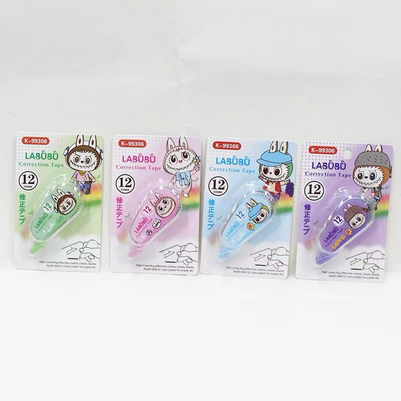 

labubu tip x roll / tip ex kertas fancy tape students StationAry school 8m / tip ex labubu