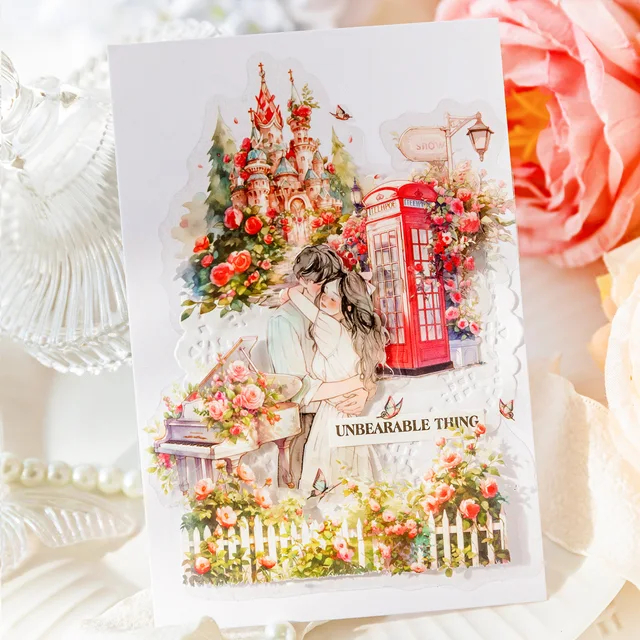 

30pcs/pack Sticker Pack Flower Garden Series