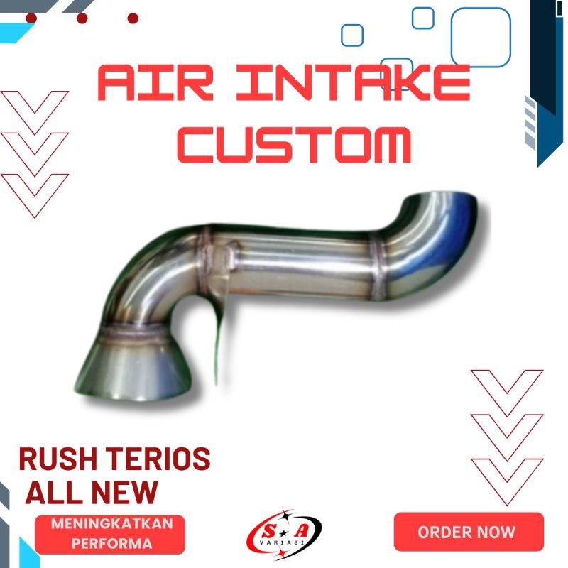 Air Intake Custom Rush Terios All New