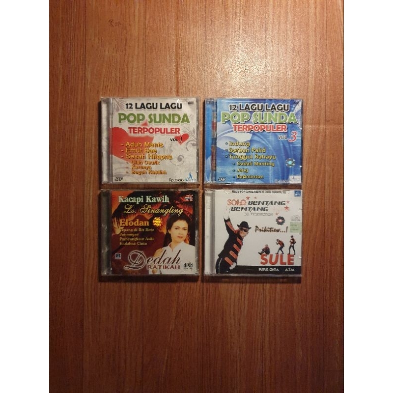 CD Pop Sunda Populer Dedah Ratikah Sule ( Original )