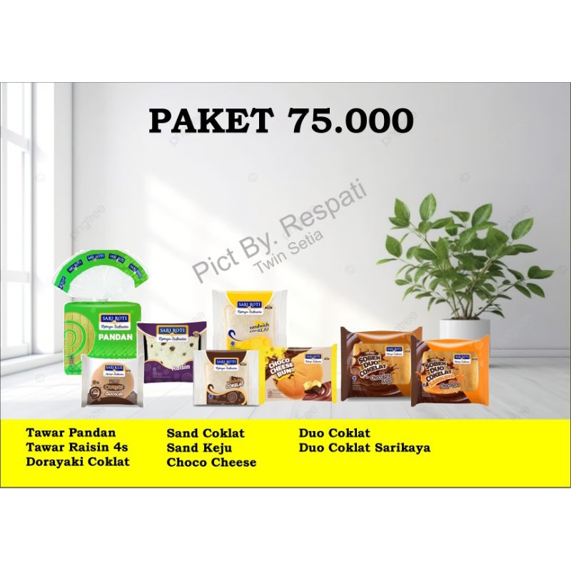 sari roti paket