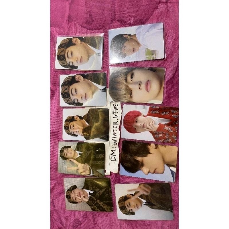 Dicon Photocard PC BTS Dicon 101 RM Namjoon Jhope V Taehyung