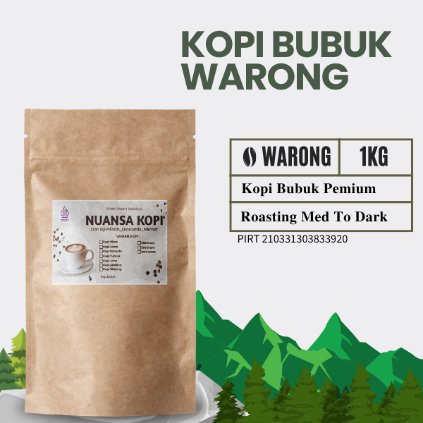 

Bubuk Kopi Warong Isi 500 Gram