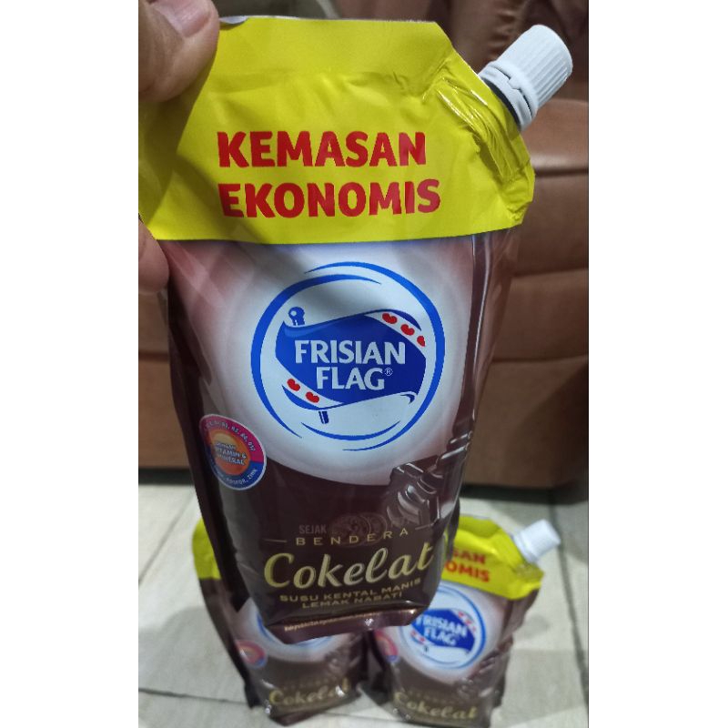 

susu bendera frisian flag coklat kemasan 545 ml