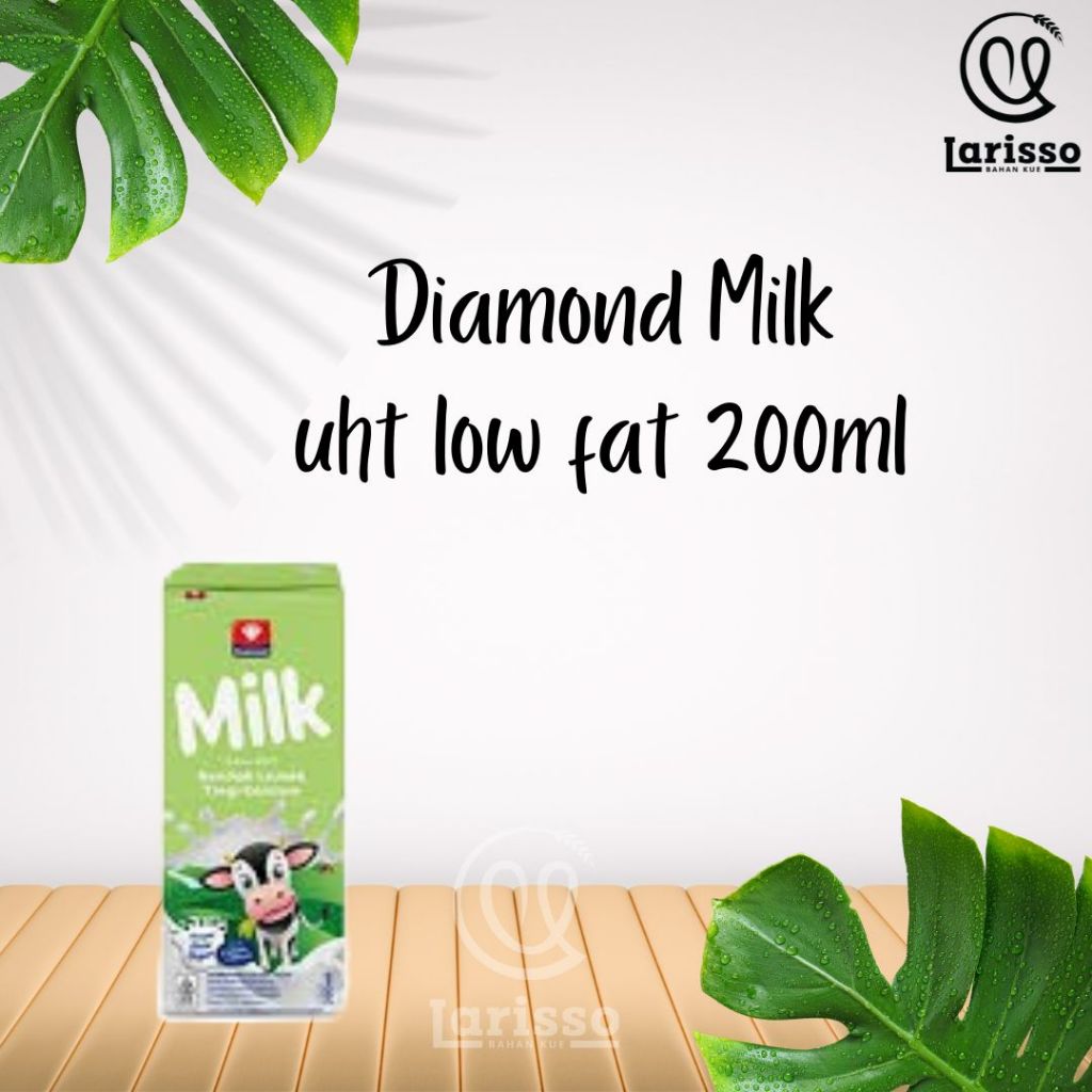 

DIAMOND SUSU UHT MILK LOW FAT 200ML