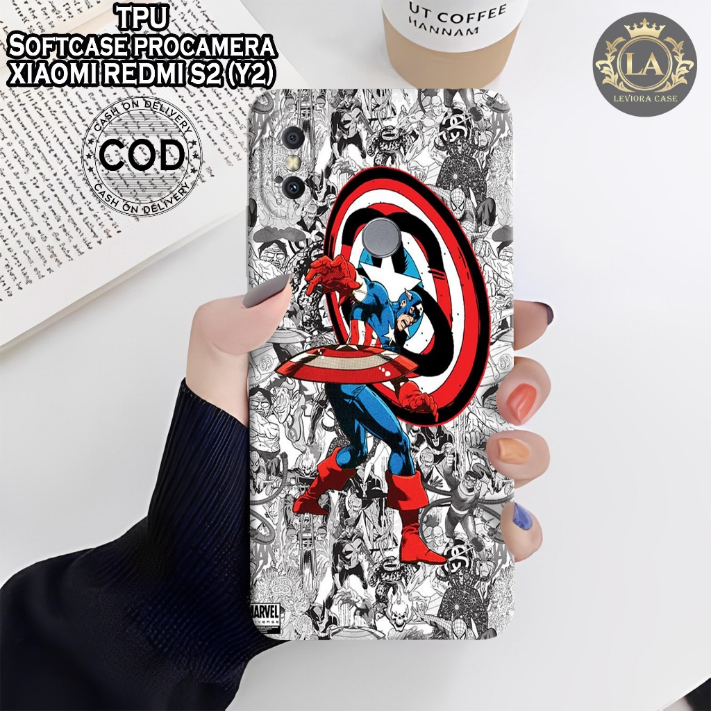 XIAOMI REDMI S2 (Y2) - Leviora Case - Fashion Case Spiderman - Softcase  XIAOMI REDMI S2 (Y2) - Case