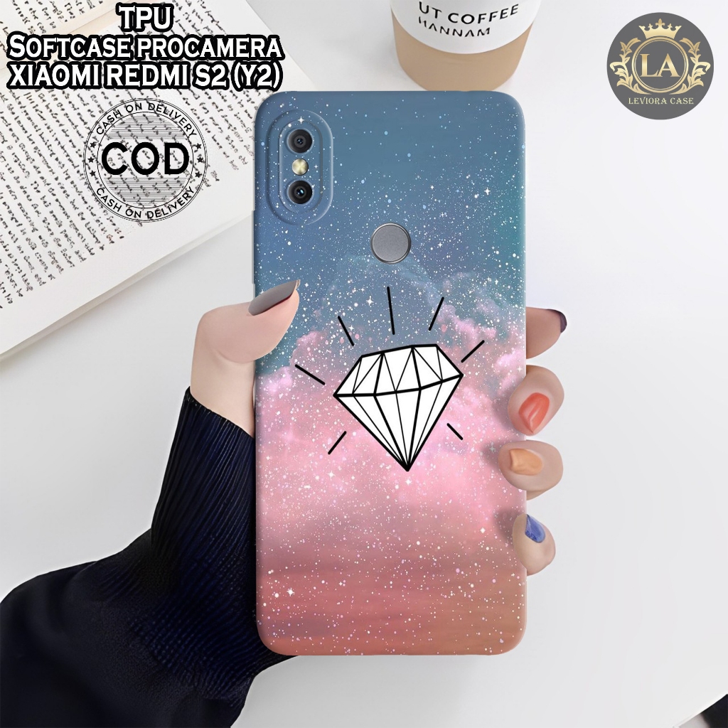 XIAOMI REDMI S2 (Y2) - Leviora Case - Fashion Case Diamond - Softcase  XIAOMI REDMI S2 (Y2) - Case P