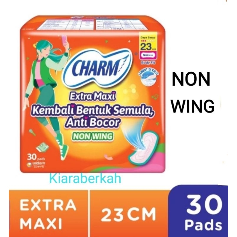 Charm extra maxi non wing isi 30 pc