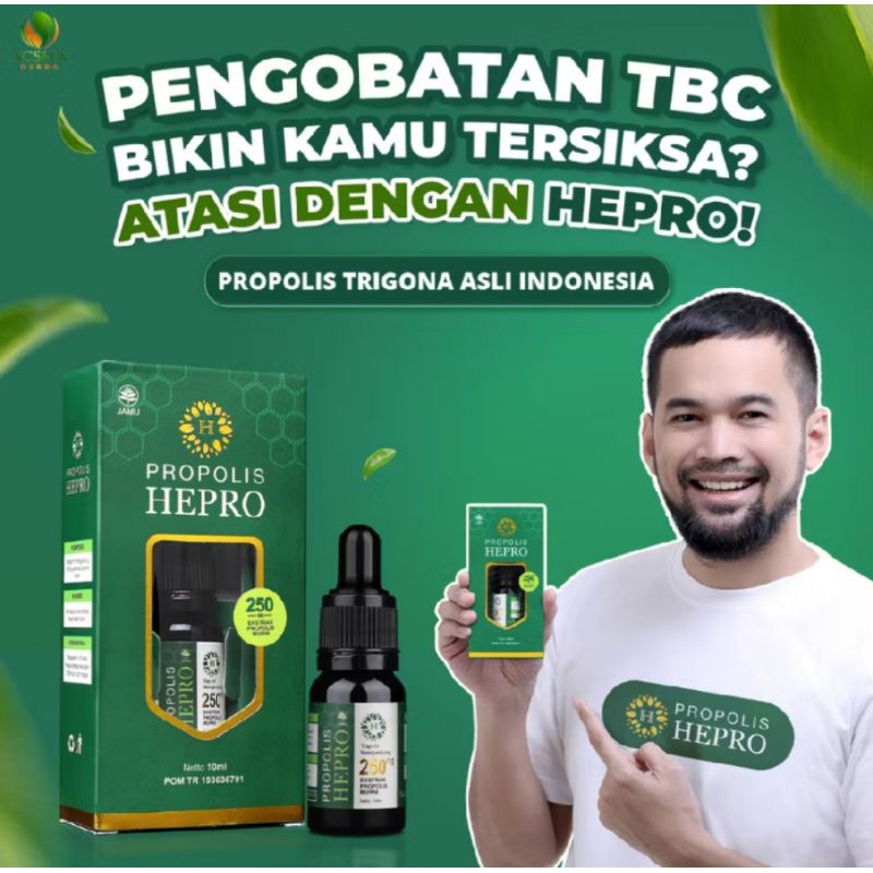 Hepro Propolis Propolis Hepro Propolis Trigona Asli Kemasan 10ml