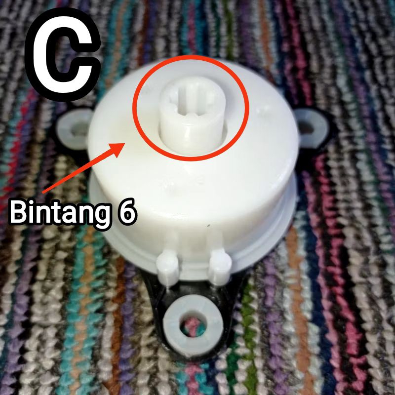 Gearbox Bintang 6 Blender Chopper Blender Capsule Original Goto dll