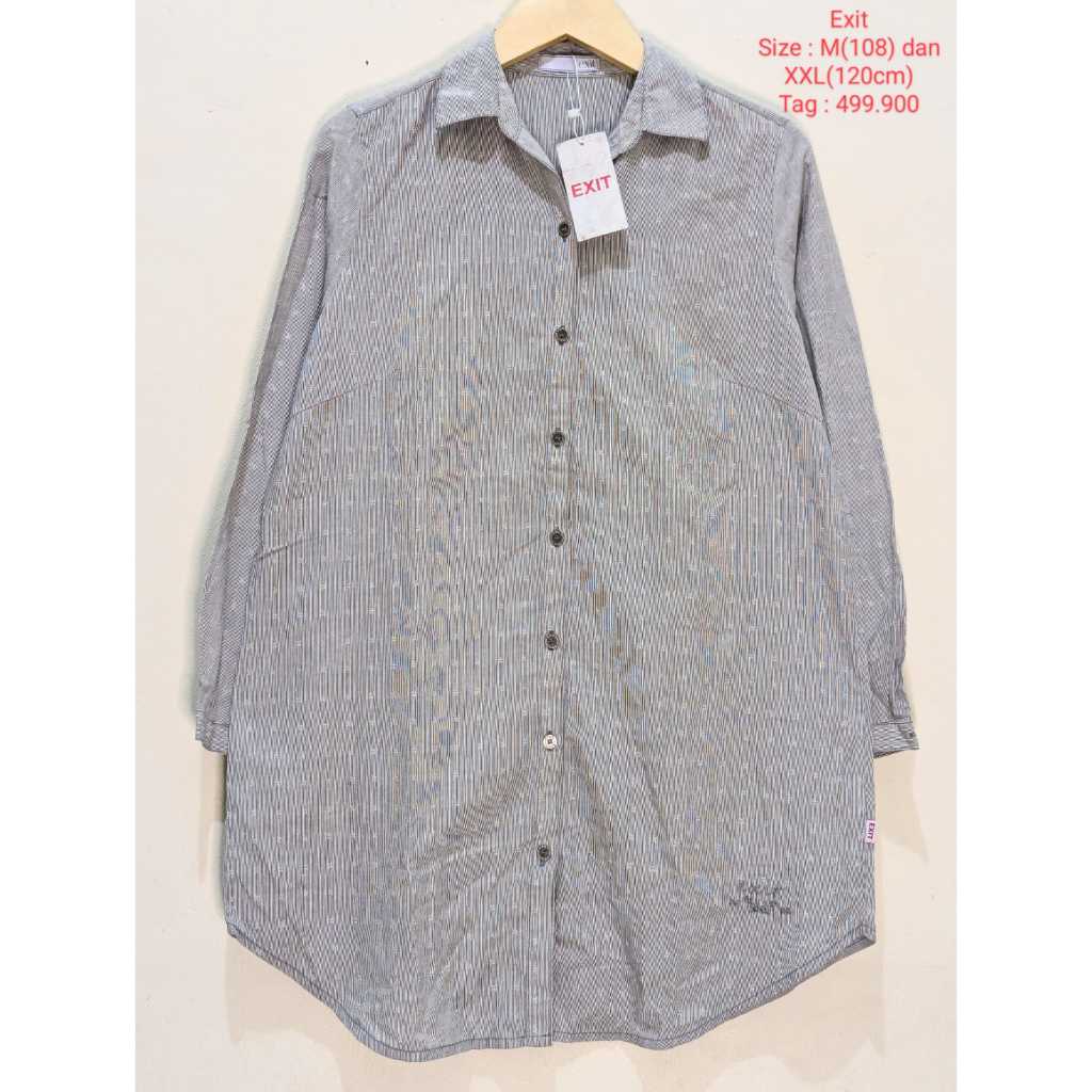 Exit Kemeja Atasan Pakaian Wanita Original
