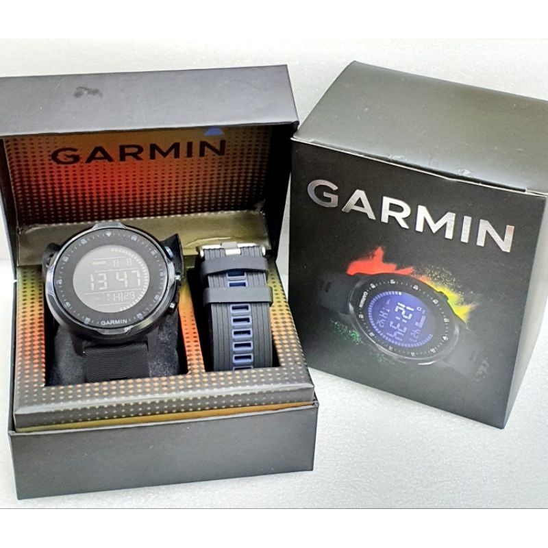 Jam Tangan Pria Digital Garmin Strap karet free karet cadangan