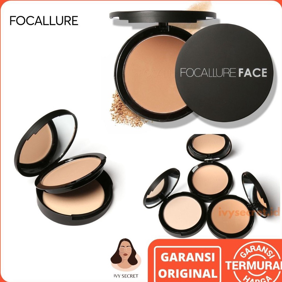 Penjualan Mutu Focallure Pressed Powder Focallure Powder Focallure Compact Powder Bedak Focallure Be