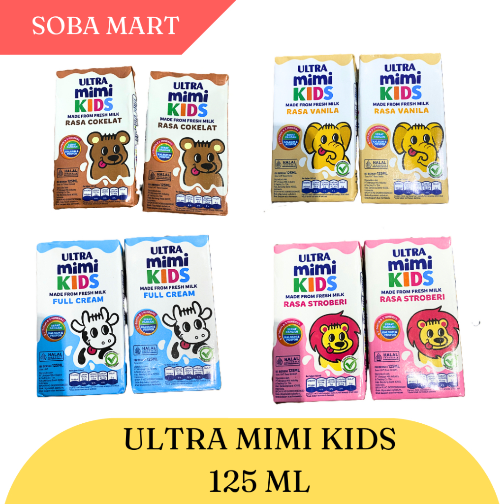 

Soha Mart Ultra Mimi Kids All Varian (125ml)