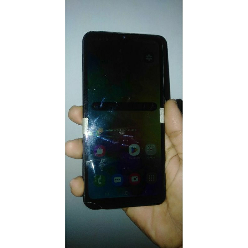 Samsung M20 Ram 3Gb/32Gb minus Touchreen Retak Lcd Pernah Ganti