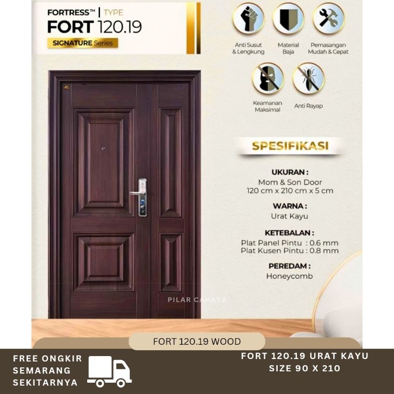 Fortress Signature Pintu Baja Fortress Fort 120.19 Pintu Utama Pintu Kamar
