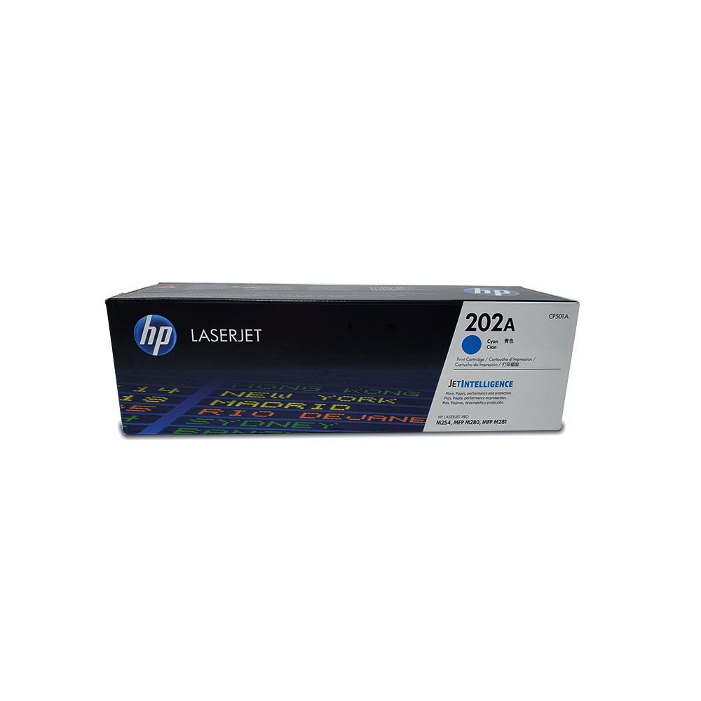 Hp 202a Cyan Laserjet Toner Catridge Original ( cf501a )