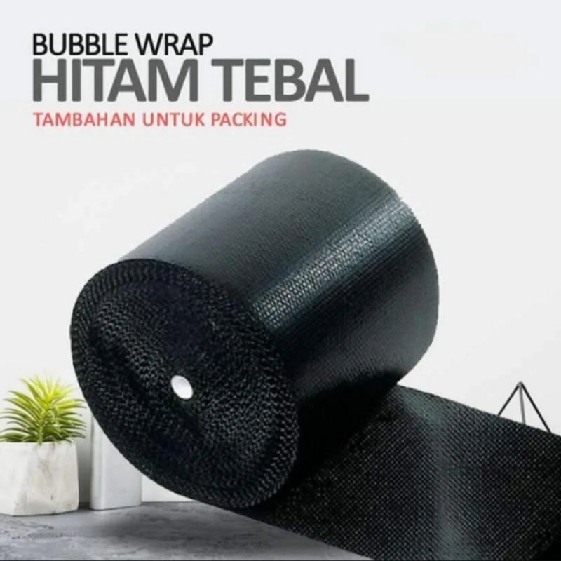 

Bubble wrap hitam untuk tambahan packing agar aman