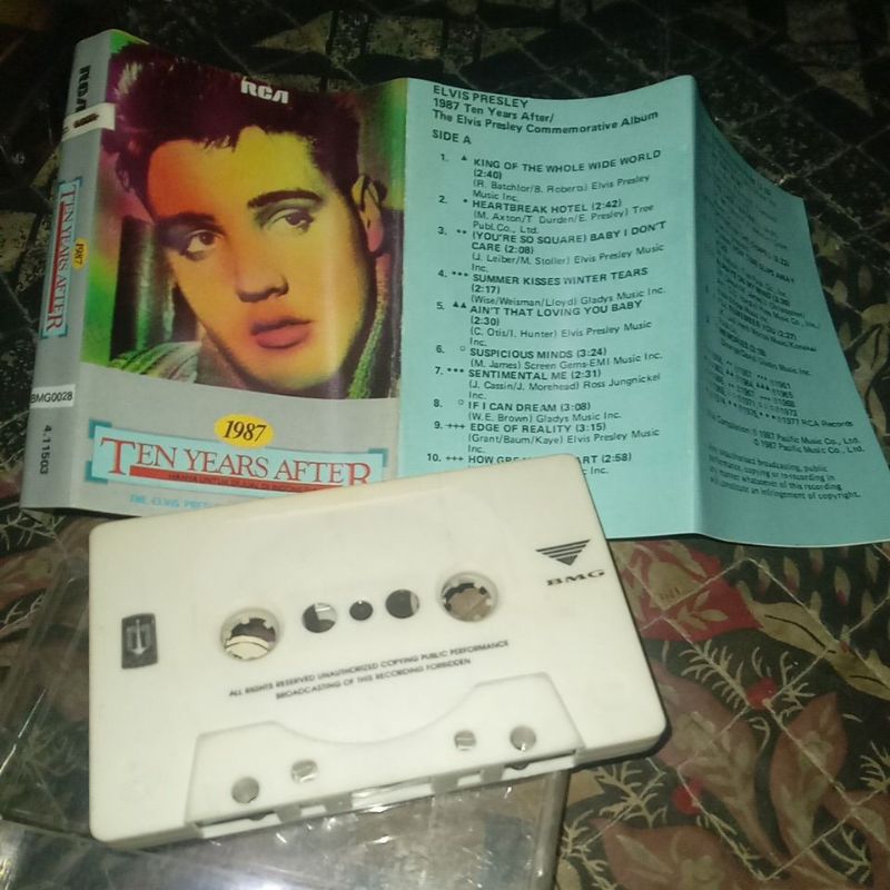TEN YEARS AFTER  ELVIS PRESLEY KASET PITA