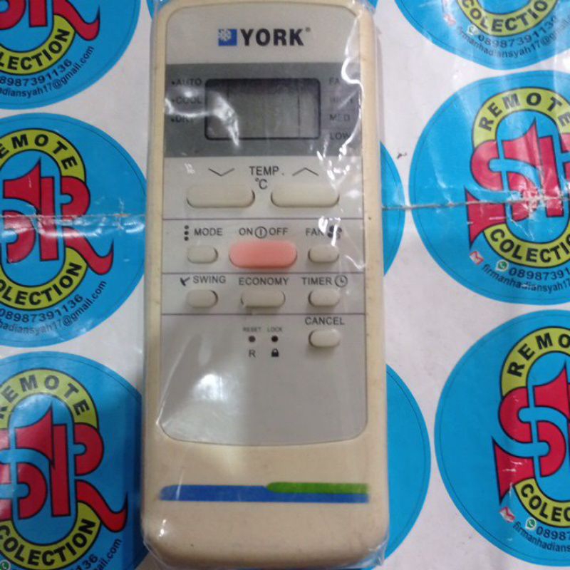 Remote remot ac york original