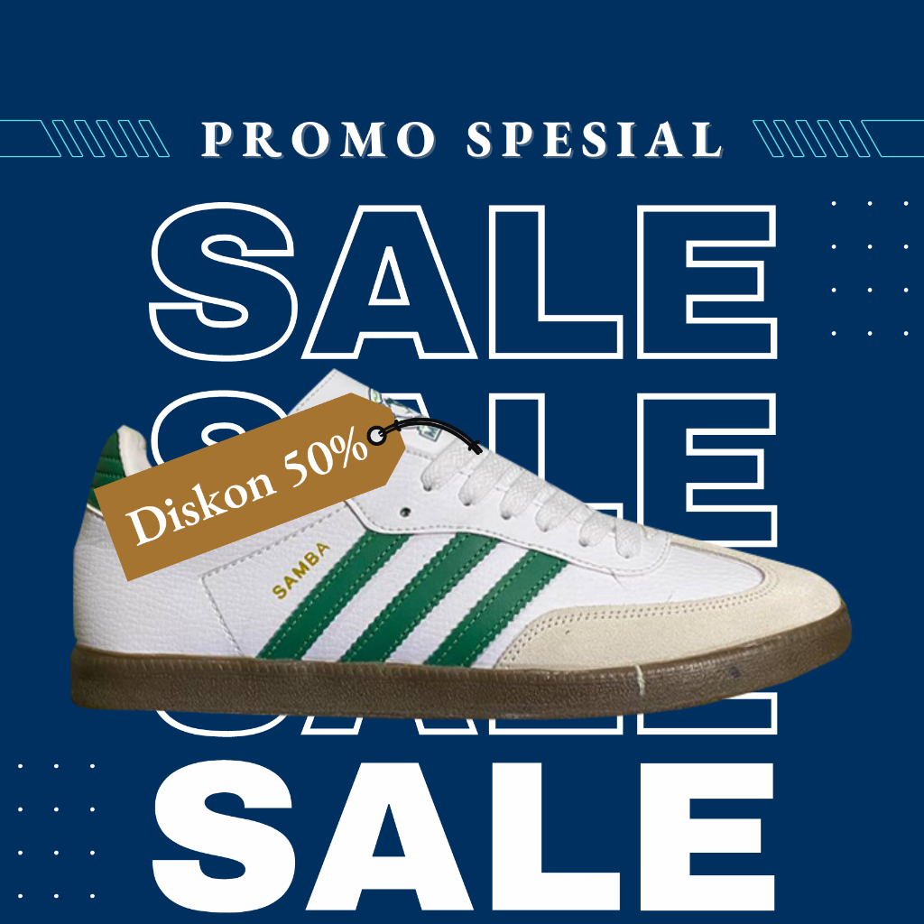 Sepatu Sneakers Casual Pria Wanita Adidas Samba Team Og Spezial Classik Ootd Sket Premium Kuality Gr