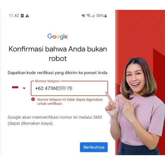 Pemulihan Email Terhalang Verifikasi