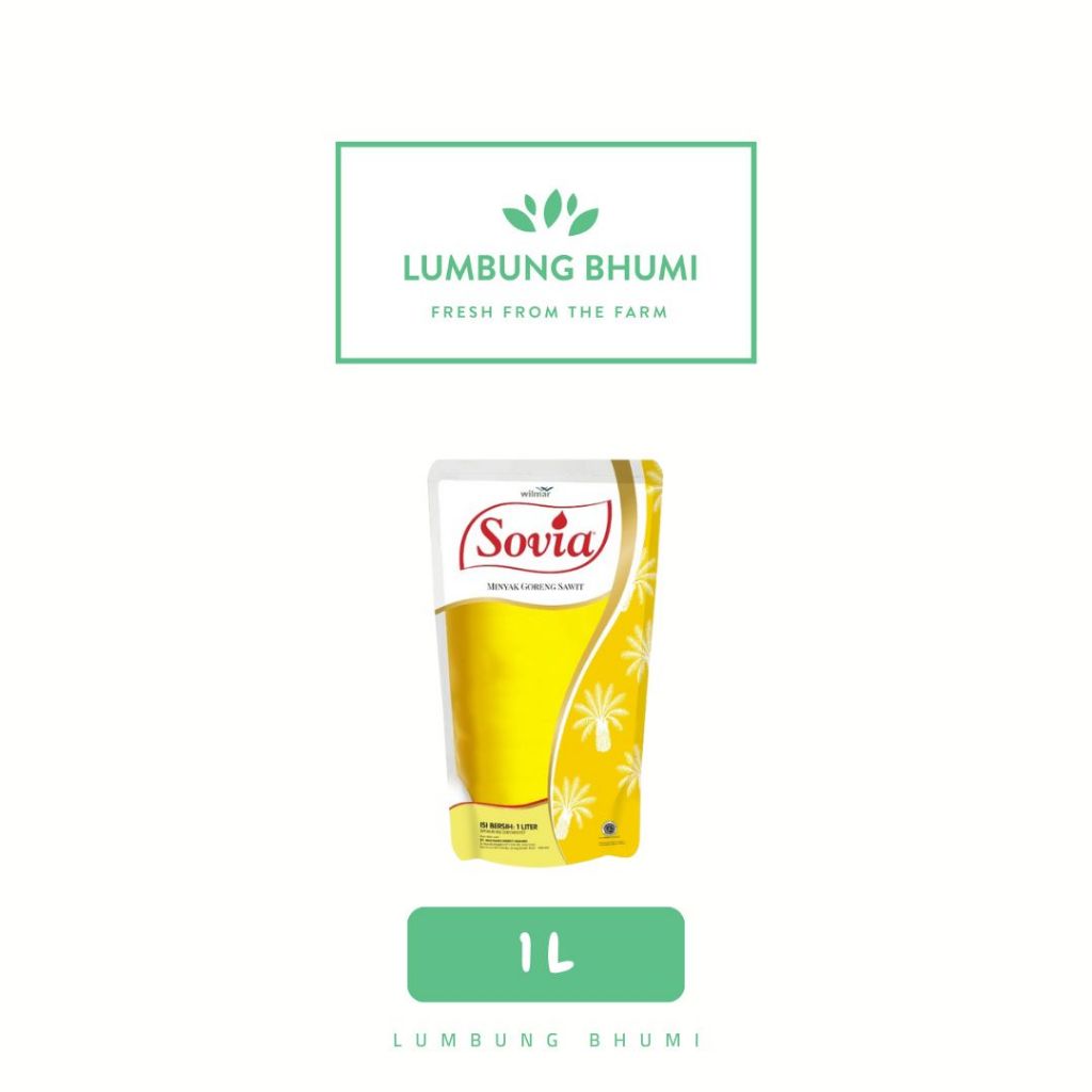 

SOVIA Minyak Goreng 1 L 1 Pcs - Lumbung Bhumi