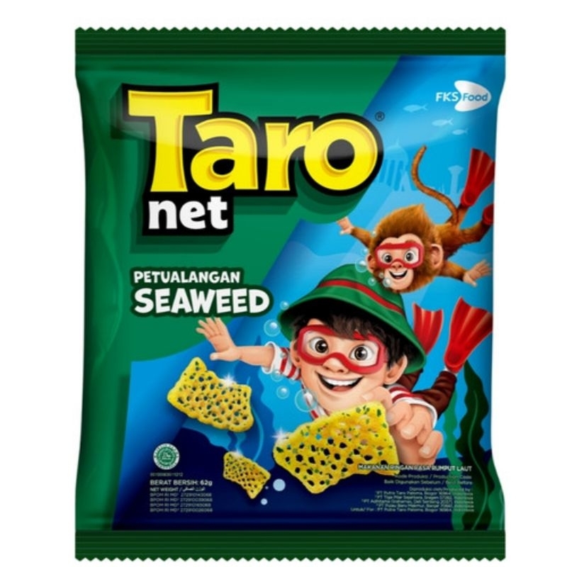 

TARO NET PETUALANGAN SEAWEED 62g