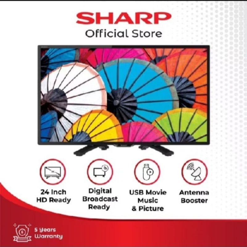 TV LED digital Sharp 24 inch