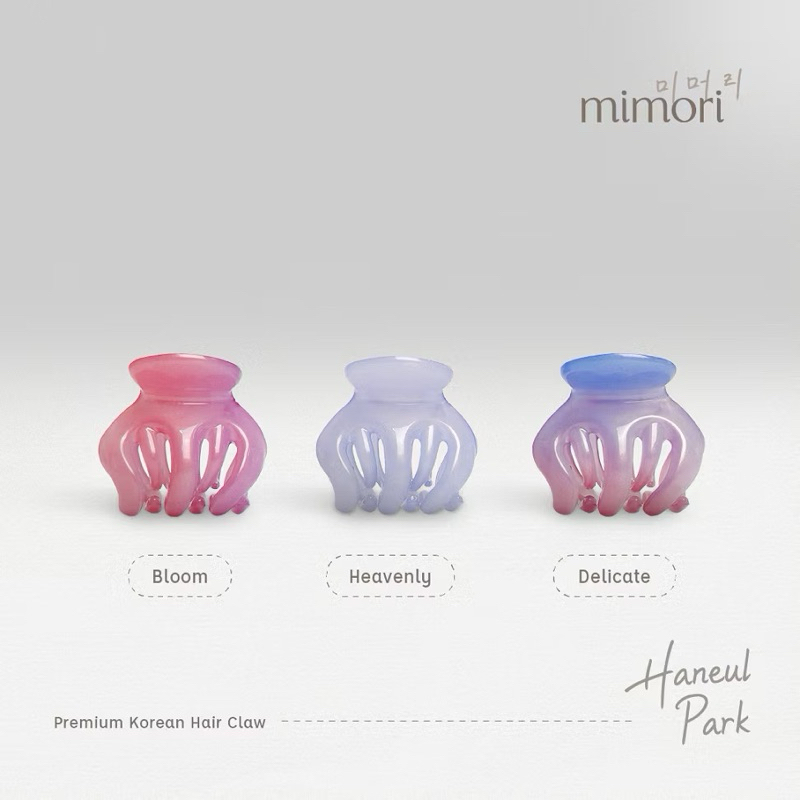 Mimori Korean Hair Claw - Haneul Park Glowy (Satuan)