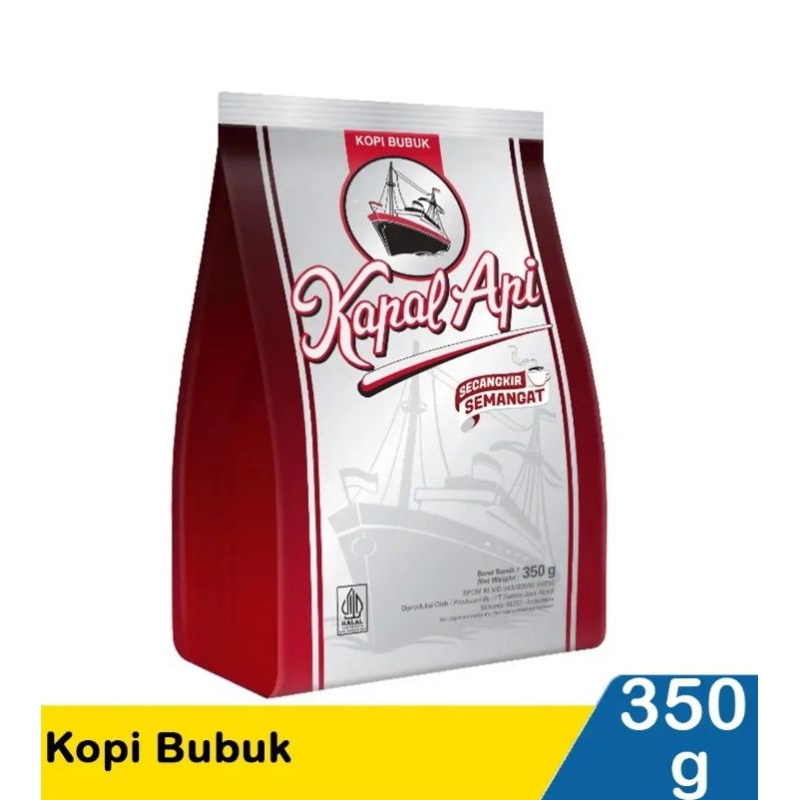 

Kopi Kapal Api Silver bubuk 350 gram