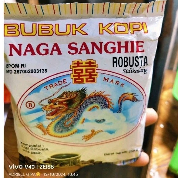

Bubuk Kopi Naga Sangihe / Kopi Naga Sanghie Sidikalang Robusta 250gr